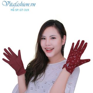 Găng tay chống nắng cổ cao GT319