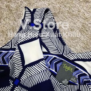 MS 01518 ĐẦM HỌA TIẾT DÁNG XÒE TAYLOR