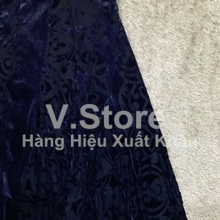 MS 01529 ĐẦM CỔ V DÁNG XÒE TAYLOR