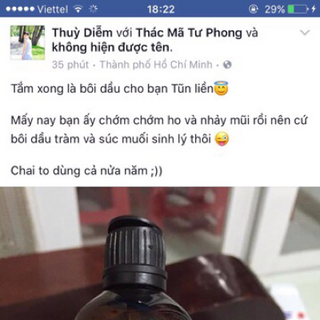 Tinh Dầu Tràm Huế Cầu Bình An 100ml Lẻ 160k