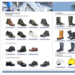 giày bảo hộ các loại