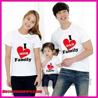 ÁO GIA ĐÌNH CỔ TRÒN