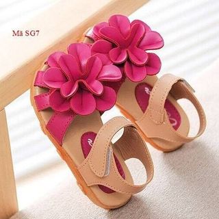 Giầy nhí bé gái nơ hồng tím
