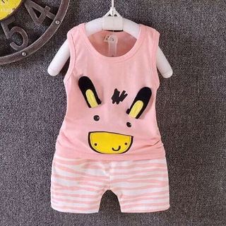 Bộ áo hình tai lứa cho bé