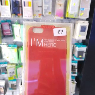 Ốp lưng IPhone 6/6 Plus 6s/6s Plus- 7/7Plus màu đỏĐảm bảo hàng đẹp giá tốt