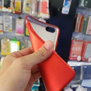 Ốp lưng IPhone 6/6 Plus 6s/6s Plus- 7/7Plus màu đỏĐảm bảo hàng đẹp giá tốt