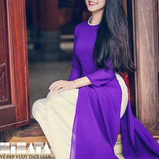 Áo dài trơn Hihata