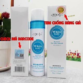 Kem kích trắng White Body Hàn Quốc
