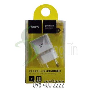 HOCO - Cóc Sạc UH202 2 Cổng USB