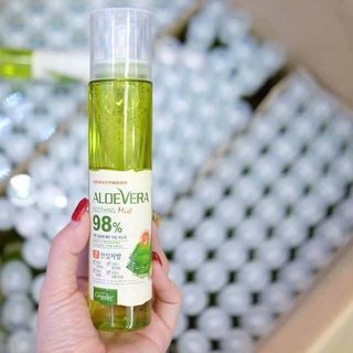 Xịt khoáng lô hội nha đam Aloe Vera Soothing Mist 98
