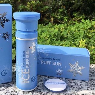 Kem chống nắng Ice Puff Sun Mersenne Beaute pha lê tuyết