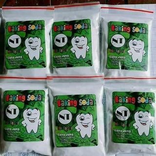 Trắng răng thơm miệng nhờ Baking Soda mix bạc hà