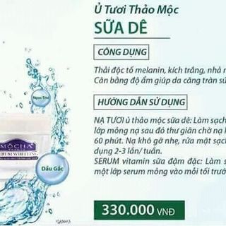 u tuoi thao moc sua de