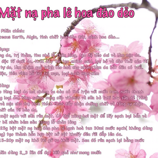 mặt nạ pha Lê anh đào dẻo