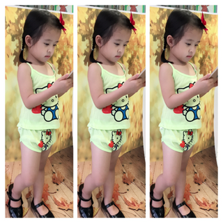 bộ chip ku te bé gái