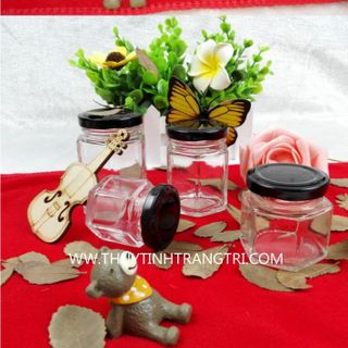 HỦ THỦY TINH LỤC GIÁC các cỡ