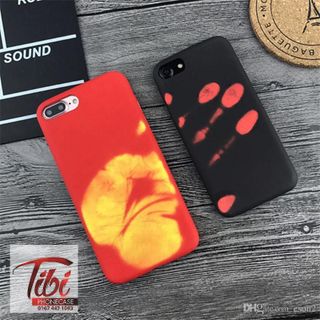 ỐP LƯNG IPHONE  CẢM ỨNG NHIỆT CHẠM TAY  HÀ HƠI THỞ VÀO LÀ ĐỔI MÀU THAY ĐỔI NHIỆT ĐỘ MÀU THAY ĐỔI