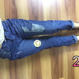 quần baggy jeans rách wash