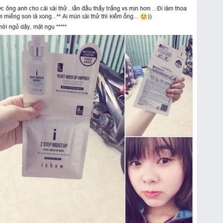 Mask tơ tằm ishow Hàn Quốc