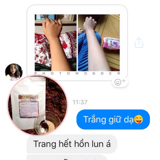 tắm trắng coffe