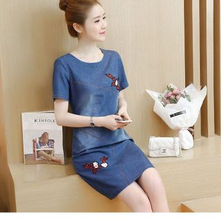 đầm jeans