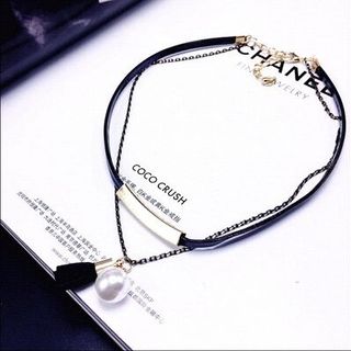 dây chuyền choker 2tầng