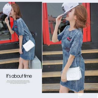 đầm jeans
