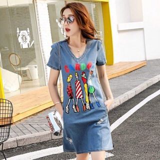 đầm jeans