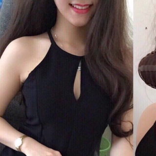sét bộ cổ yếm cát Hàn