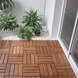 ván sàn gỗ ngoài trời