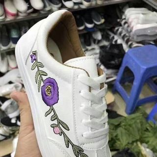 LOẠI I-GIÀY THỂ THAO THÊU HOA CỰC XINH