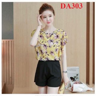 SET ÁO IN HOA PHỐI QUẦN SHORT giá sỉ