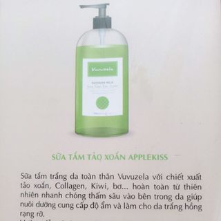 Sữa tắm tảo xoắn Apple Kiss giá sỉ