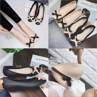 LOẠI I-GIÀY BÚP BÊ NHỰA NƠ XINH