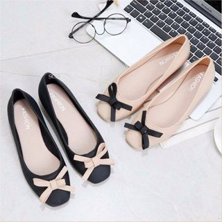 LOẠI I-GIÀY BÚP BÊ NHỰA NƠ XINH