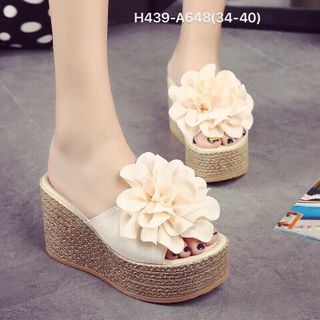LOẠI I-DÉP ĐẾ XUỒNG ĐÍNH HOA XINH