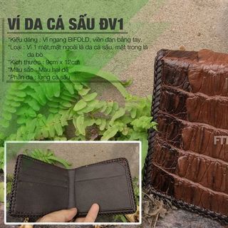 ví da cá sấu đà điểu 100 thái lan