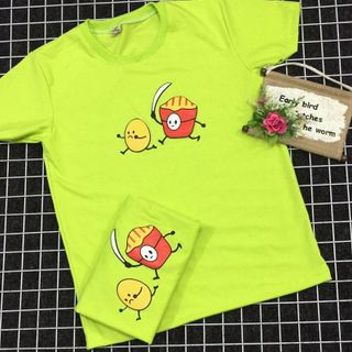 Áo thun cổ bo phom thường