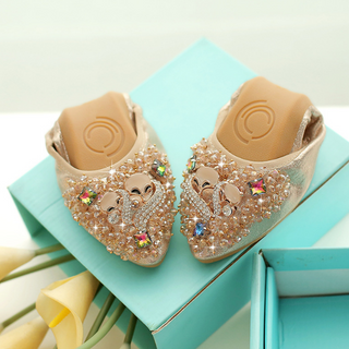 LOẠI I-GIÀY BÚP BÊ ĐÍNH ĐÁ HỒ LY