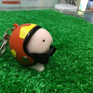 móc khóa bé ciu đội nón