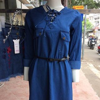 Váy bò jeans đẹp