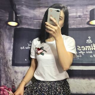 quần giả váy hoa