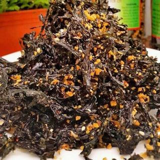 Rong biển sấy tỏi ớt