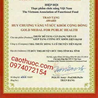 Thuốc Bắc tăng cân gia truyền