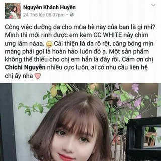 kem tái tạo da Cc White