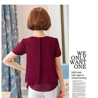 ÁO SƠ MI CHIFFON KÈM PHỤ KIỆN - DT240