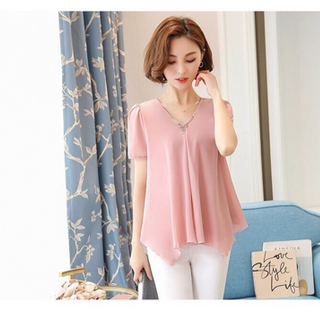 ÁO SƠ MI CHIFFON KÈM PHỤ KIỆN - DT240