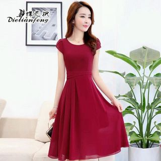 ĐẦM XÒE TAY BÚP MĂNG MAXI CỰC SANG