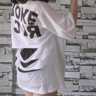 Broke Rich TopÁo form giấu quần phối đồ năng độngChất cotton 100 Freesize 150k