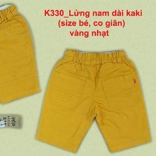 LỬNG NAM DÀI BÉ KAKI JIN JEANS KIDS K330 RI 8 SIZE 1-4T giá sỉ